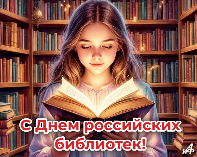 27 мая день библиотекаря открытка