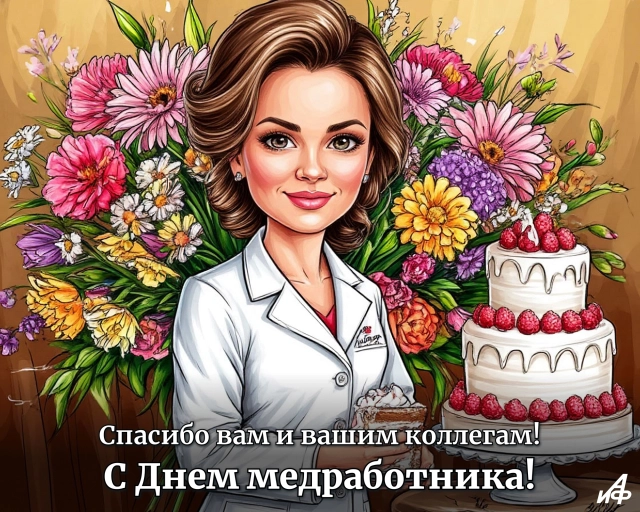 День медика открытки
