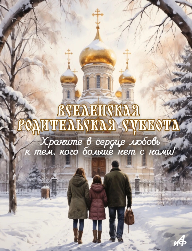 открытка Вселенская родительская суббота