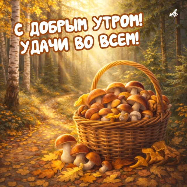 картинки осеннее утро для друзей