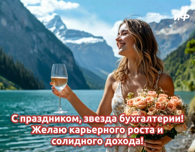 открытки для бухгалтера