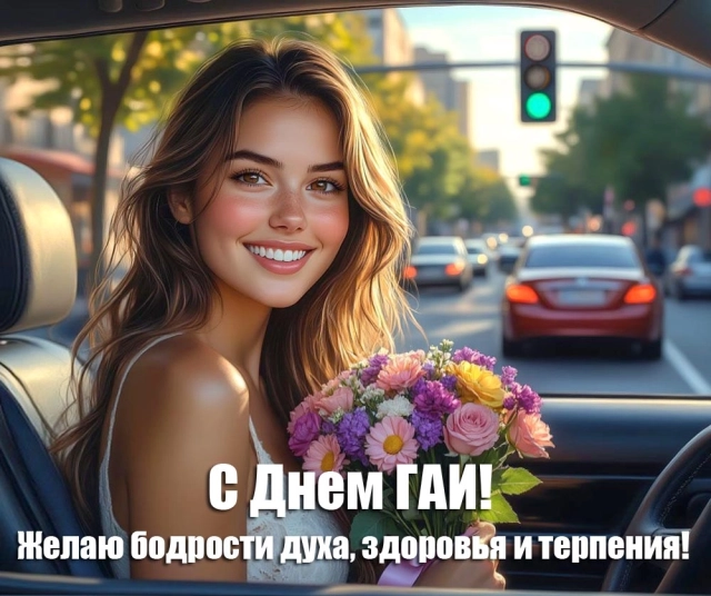 Яркие открытки на день ГАИ. Красивые картинки с поздравлениями для ГИБДД