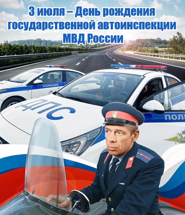Яркие открытки на день ГАИ. Красивые картинки с поздравлениями для ГИБДД