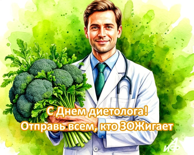 10 марта день диетолога открытка
