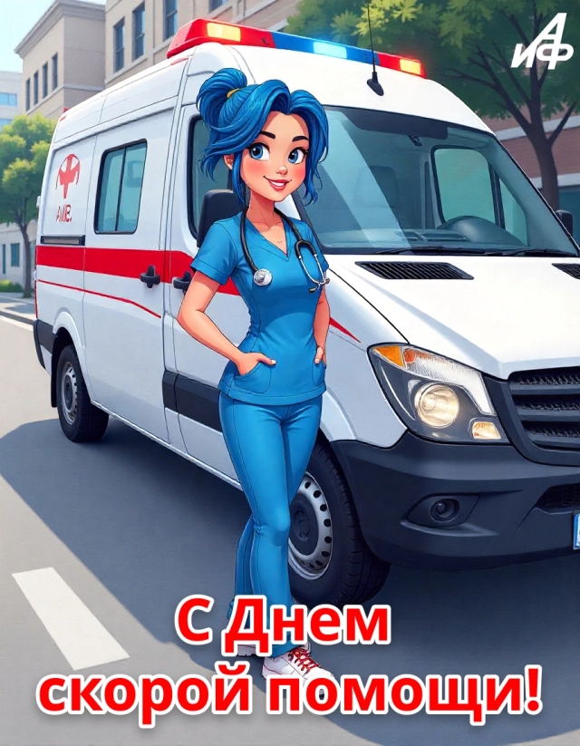 открытка с днем скорой помощи скачать без регистрации