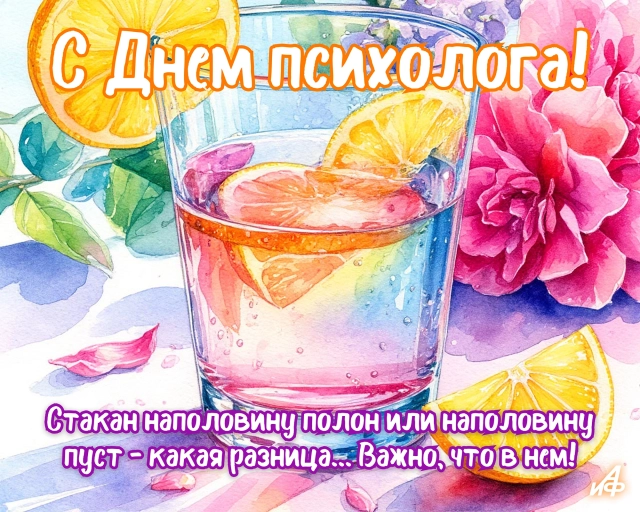 день психолога открытка