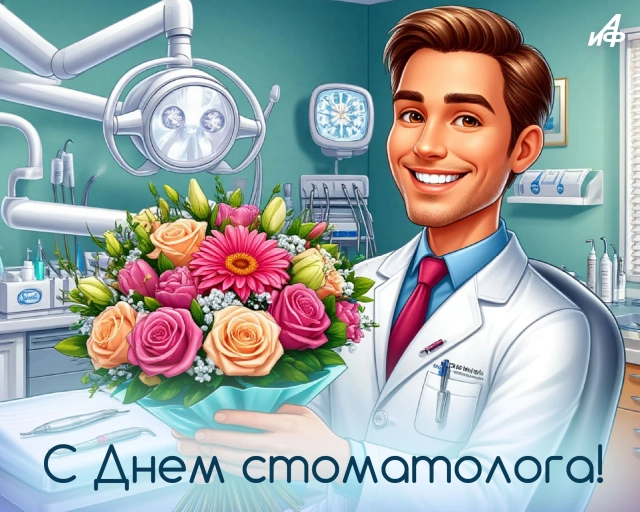 открытка с днем стоматолога 24 апреля