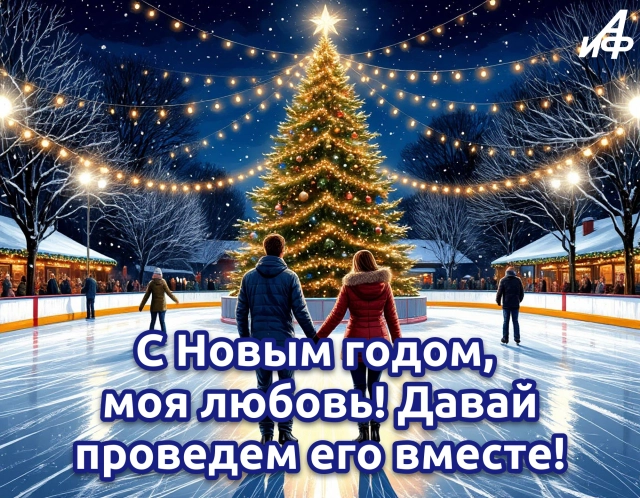 с новым годом любовь