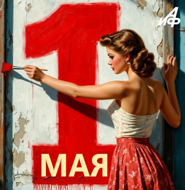 1 мая красивая открытка