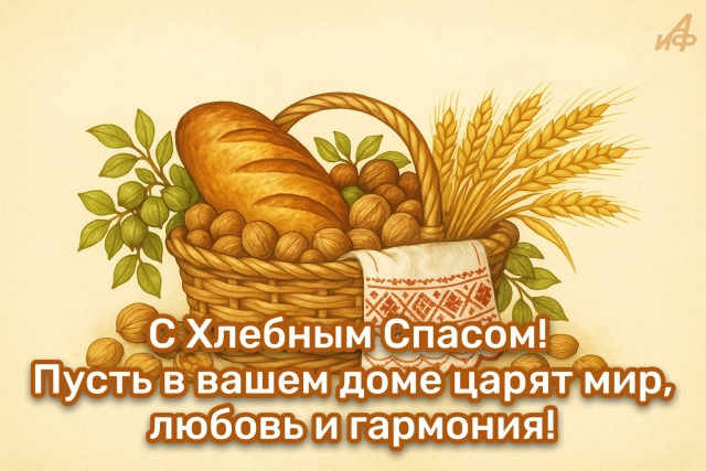 открытка холщовый спас