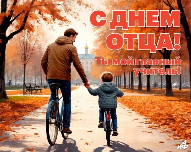 открытка день отца