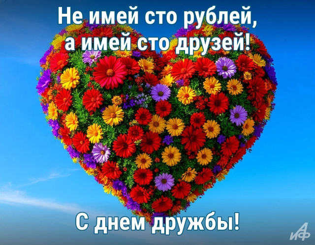 40+ открыток с Днем дружбы. Яркие и красивые картинки для друзей и подруг