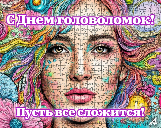 29 января день головоломок открытка
