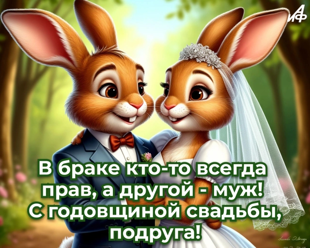 70+ красивых открыток с пожеланиями на годовщину свадьбы для супругов