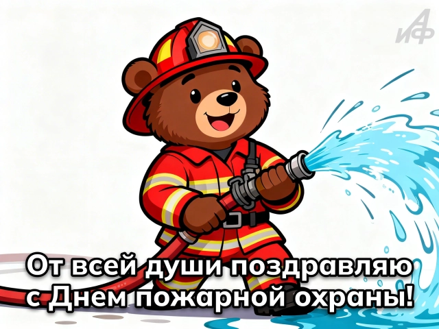 красивая открытка с днем пожарной охраны скачать
