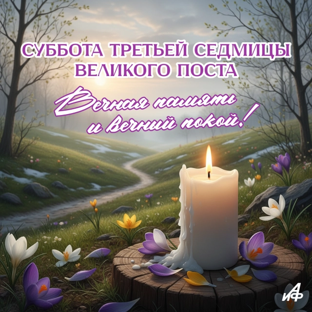 3 суббота великого поста открытка