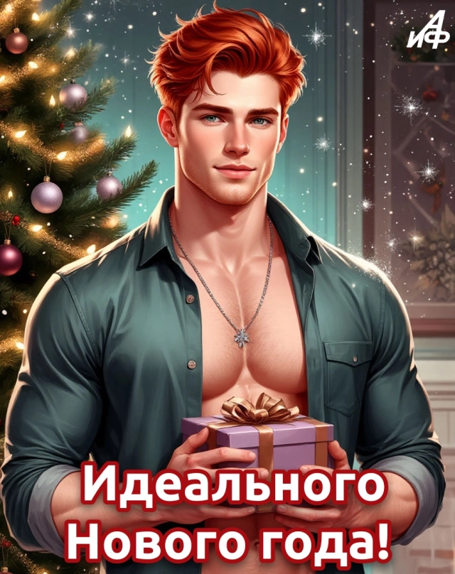 новый год любовь открытка