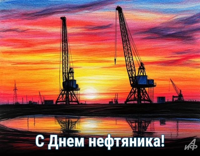 открытка с днем нефтяника
