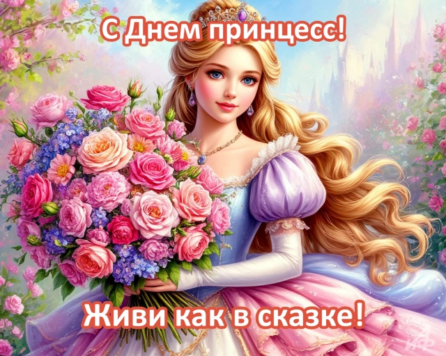 день принцесс открытки