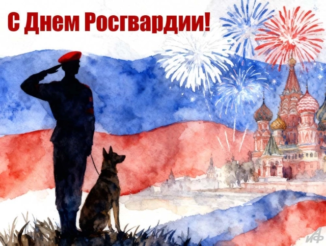 открытка с днем нацгвардии