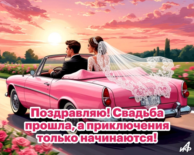 открытка жених и невеста иллюстрация романтический стиль свадебный дизайн