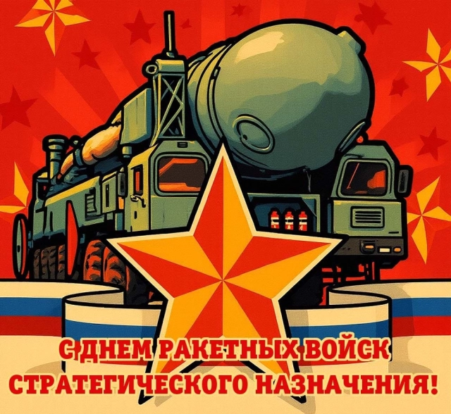 День РВСН открытка