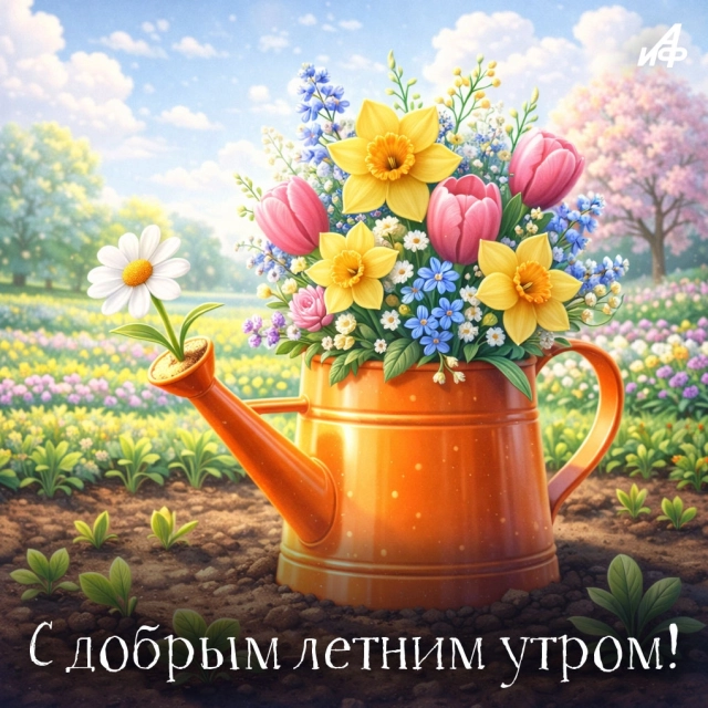 доброе утро открытки лето