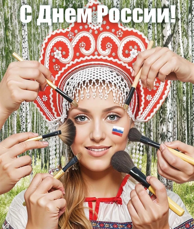 открытки День России