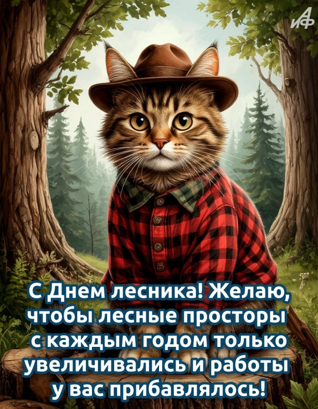 открытки&nbsp;день лесника