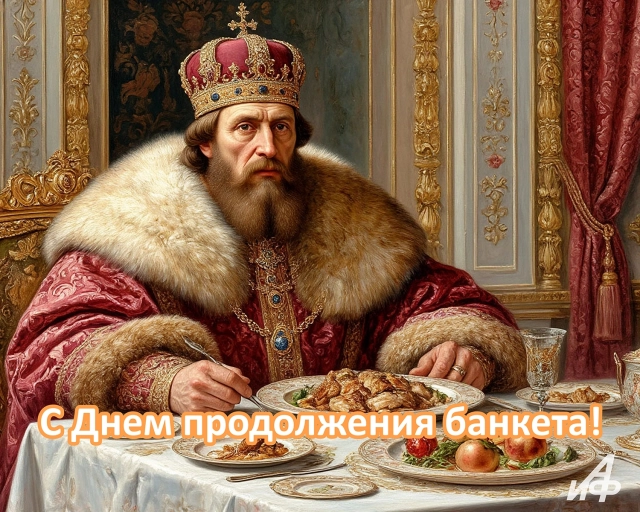 28 декабря день продолжения банкета открытка