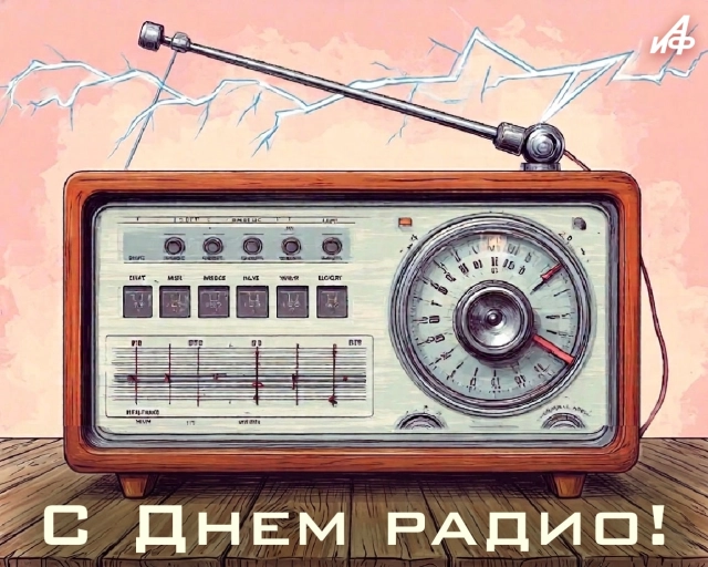 открытка с днем радио 7 мая