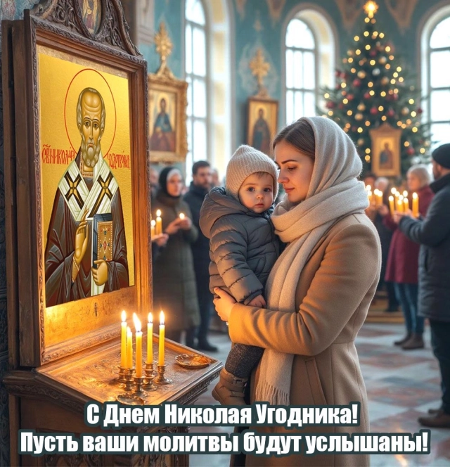 николай угодник открытка