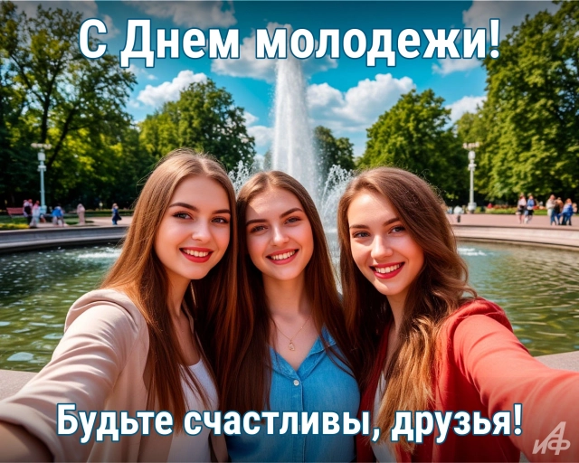 20+ открыток с Днем молодежи. Картинки и поздравления для юношей и девушек