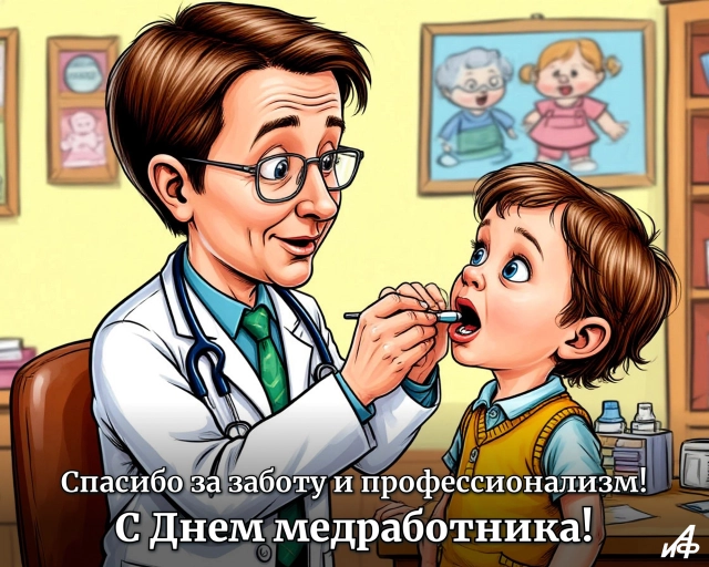 День медработника открытки