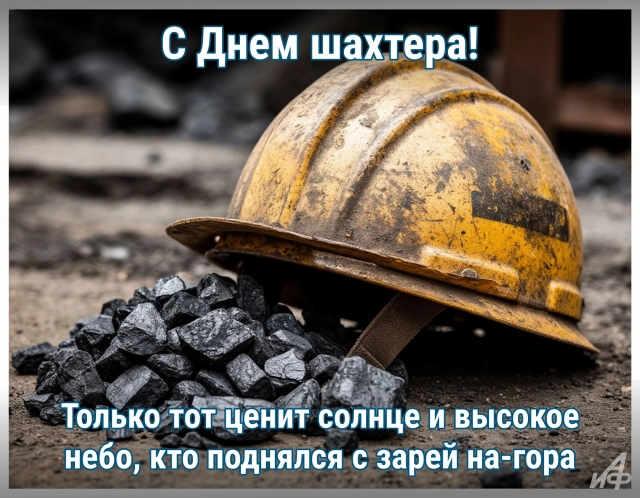 Красивые открытки с Днем шахтера: яркие картинки и поздравления для горняков