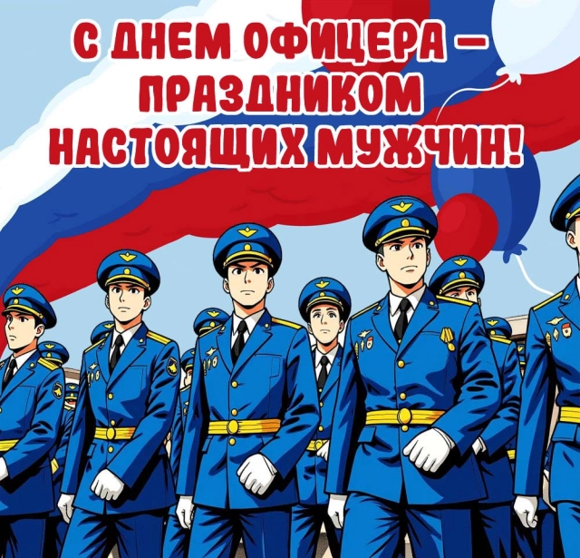 20+ оригинальных открыток с Днем офицера: поздравления для каждого - от лейтенанта до генерала