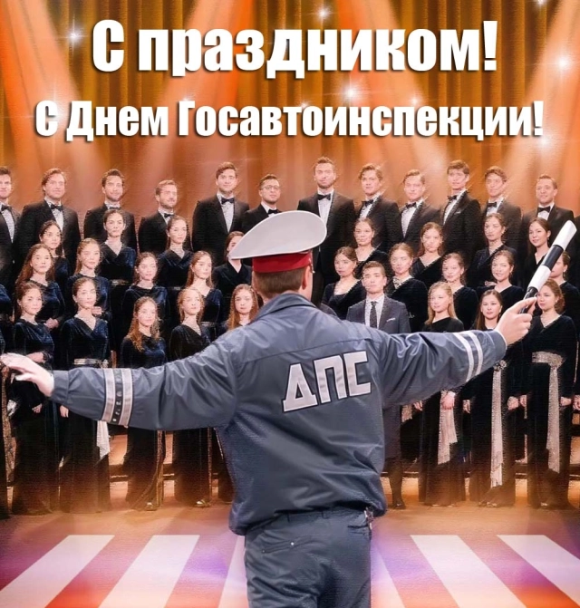 Яркие открытки на день ГАИ. Красивые картинки с поздравлениями для ГИБДД