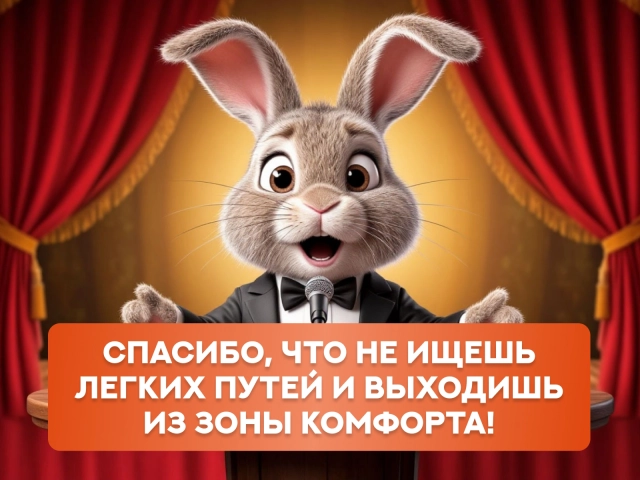 открытка мотивация зона комфорта