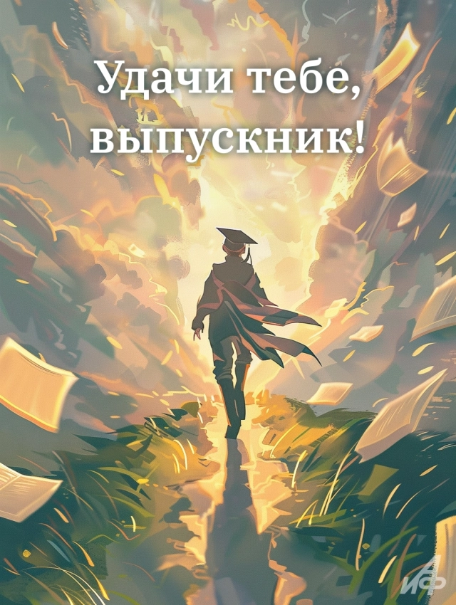 выпускной открытка