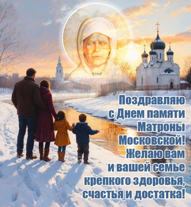 матушка матрона открытки