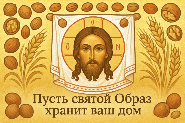 открытка хлебный спас