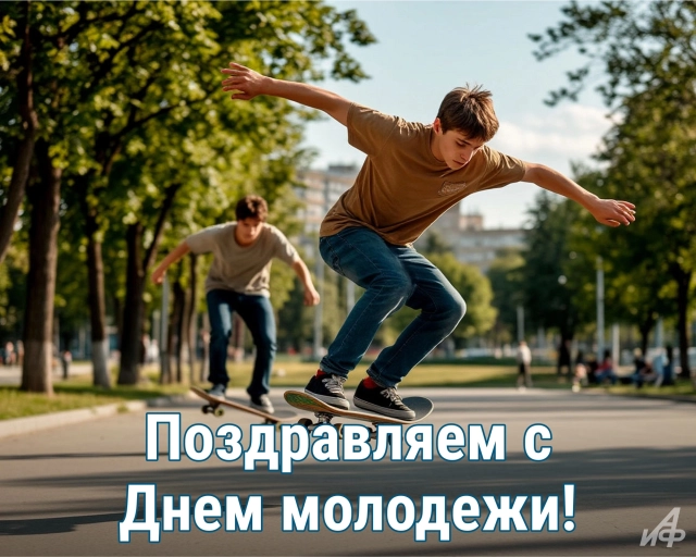 20+ открыток с Днем молодежи. Картинки и поздравления для юношей и девушек