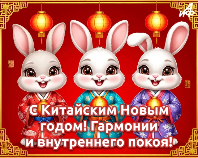 восточный новый год открытки