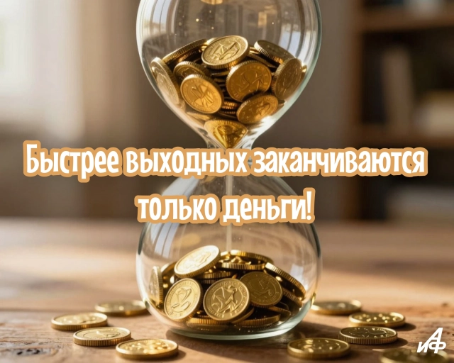 открытка быстрее выходных заканчиваются только деньги