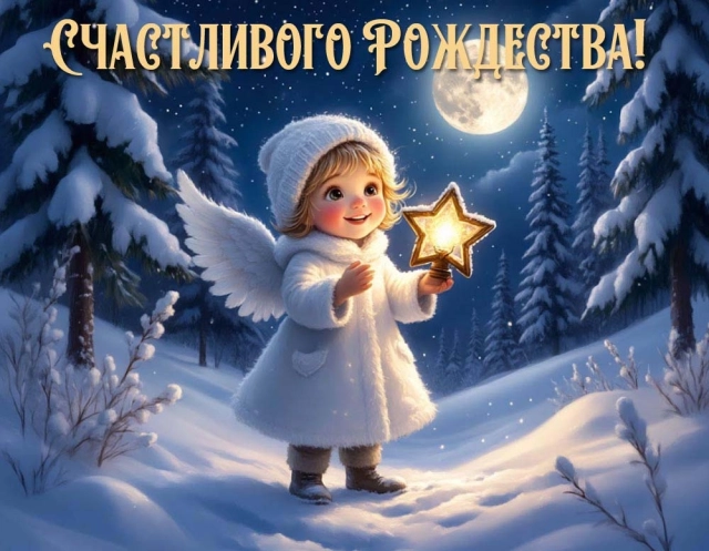 Рождество Христово октрытка