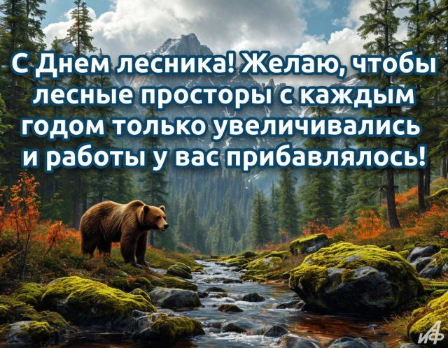 день работников леса открытка