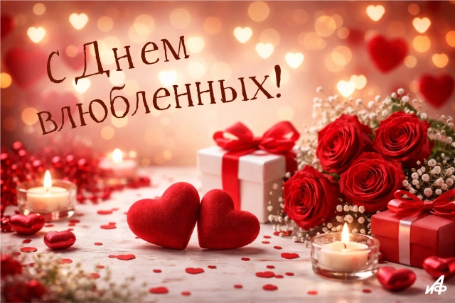 с&nbsp;днем влюбленных открытка