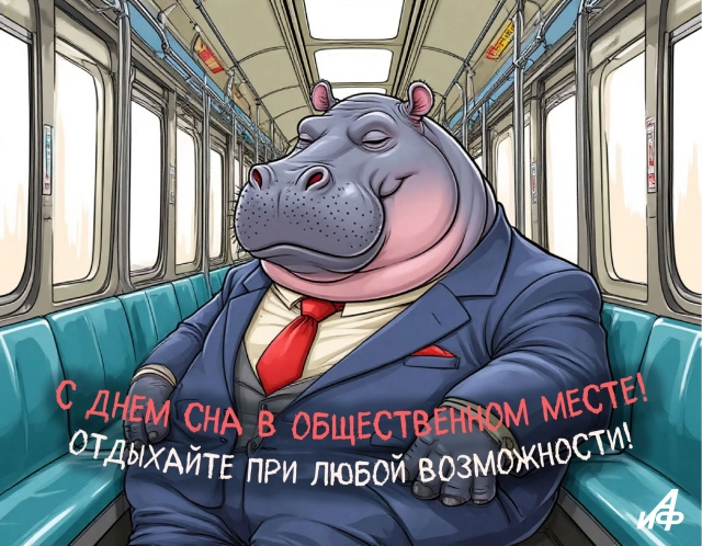 28 февраля день сна открытка