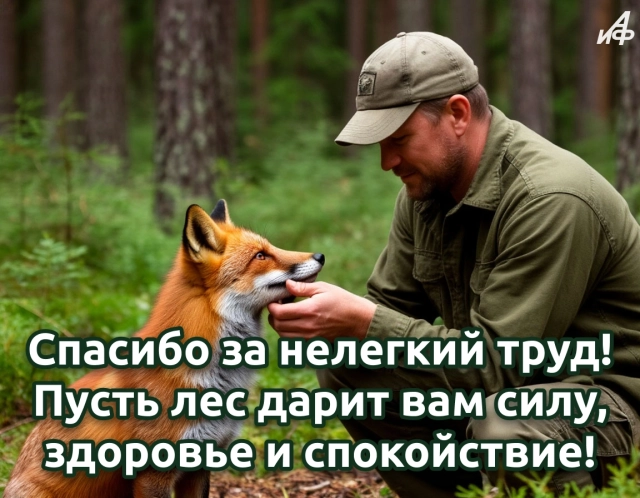 открытки&nbsp;день работников леса
