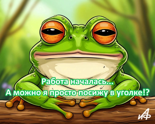 первый рабочий день открытка